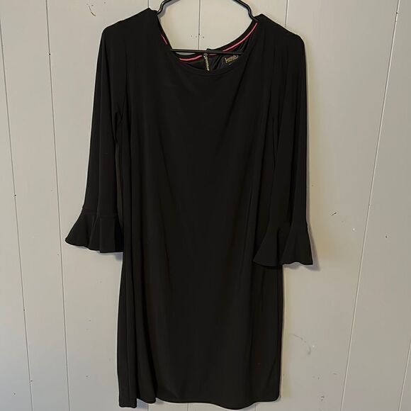 Laundry Black Bell Sleeve Dress Size 8 - Picture 1 of 2